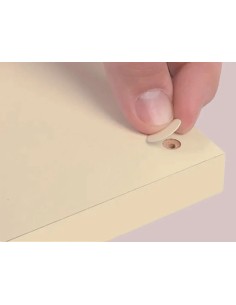 Blister Mini Tapa Tornillo - Almendra 14 X 0 45 Mm - 10 Laminas X 50 Tt