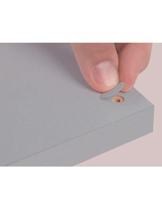 Blister Mini Tapa Tornillo - Aluminio 14 X 0 45 Mm - 10 Laminas X 50 Tt