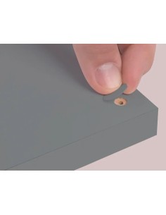 Blister Mini Tapa Tornillo - Gris Basalto 14 X 0 45 Mm - 10 Laminas X 50 Tt