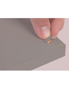 Blister Mini Tapa Tornillo - Gris Tapir 14 X 0 45 Mm - 10 Laminas X 50 Tt