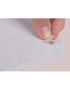 Blister Mini Tapa Tornillo - Lino Blanco 14 X 0 45 Mm - 10 Laminas X 50 Tt