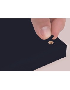 Blister Mini Tapa Tornillo - Negro 14 X 0 45 Mm - 10 Laminas X 50 Tt