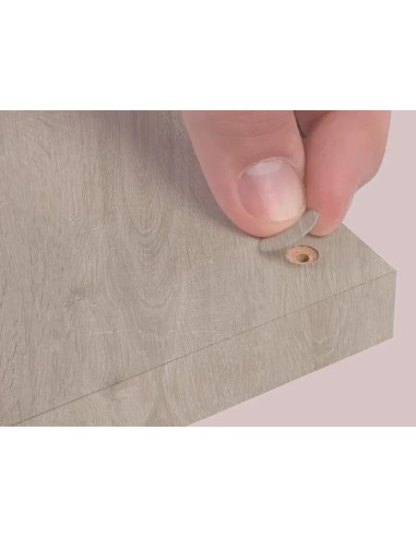 Blister Mini Tapa Tornillo - Roble Escandinavo 14 X 0 45 Mm - 10 Laminas X 50 Tt