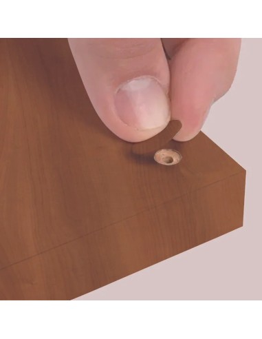 Blister Mini Tapa Tornillo - Cedro 14 X 0 45 Mm - 10 Laminas X 50 Tt